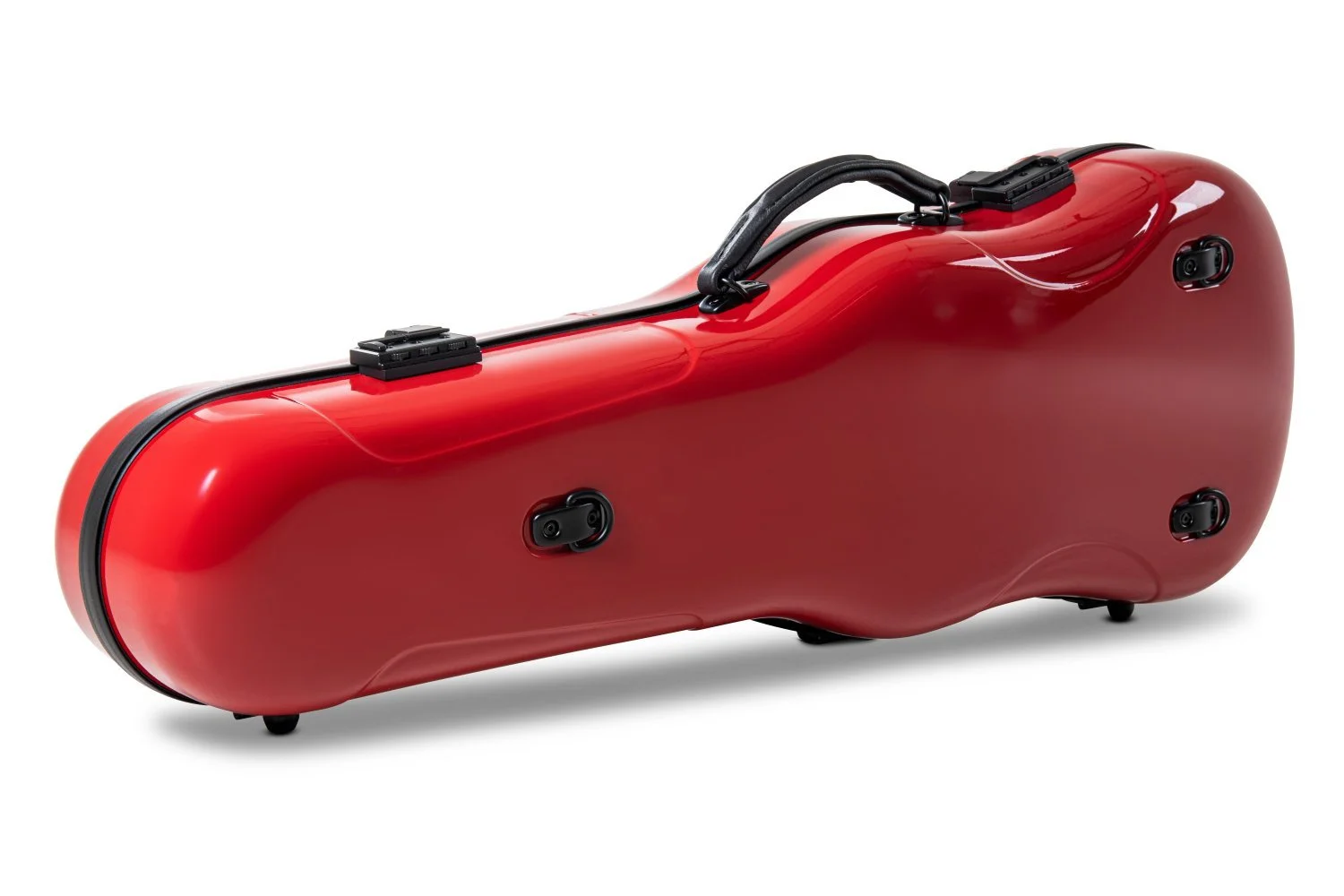 GEWA Viola Case, Air 2.0, Shaped, White/Black, High Gloss